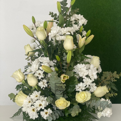 Centro blanco funeral