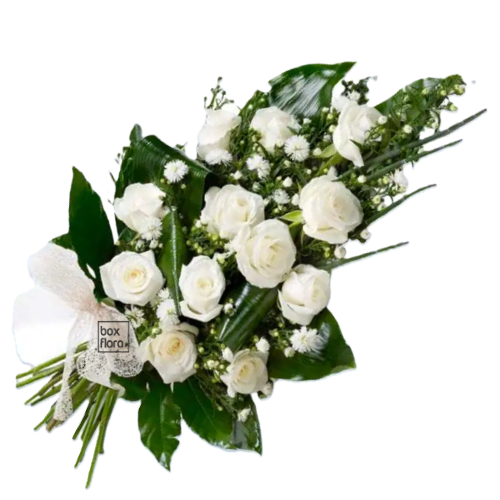 Ramo Rosas Blancas funeral